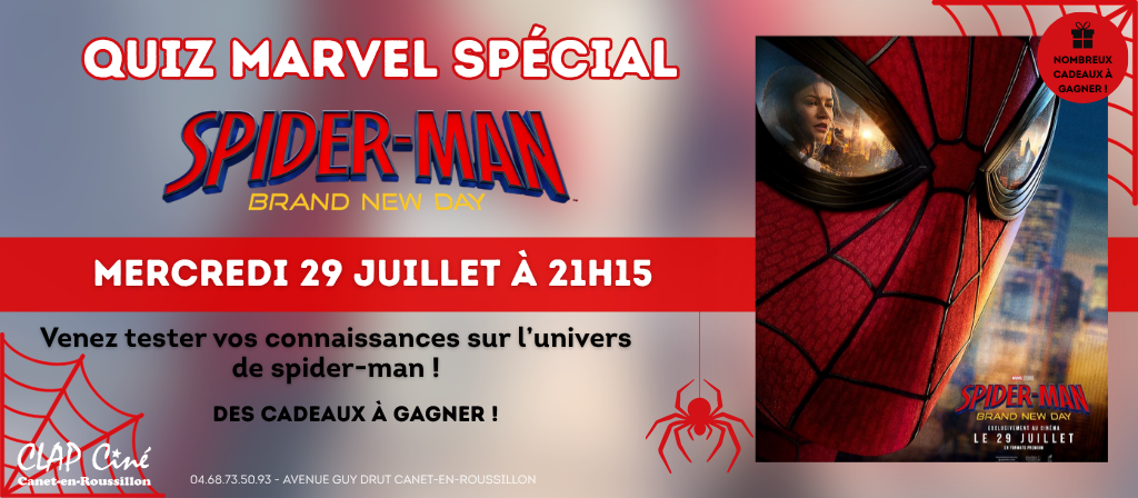 actualité Quiz Spider-Man