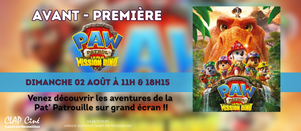 actualité Avant Première Pat Patrouille