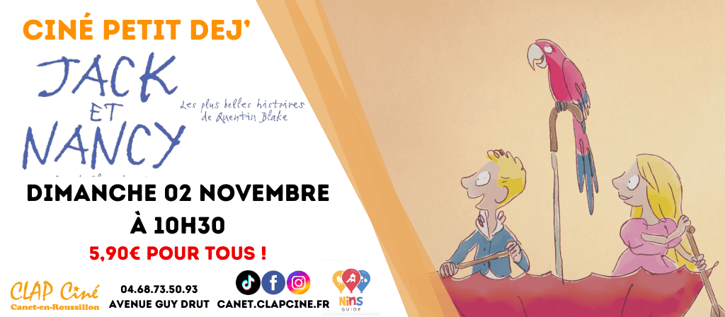 actualité CINE PETIT DEJ JACK ET NANCY