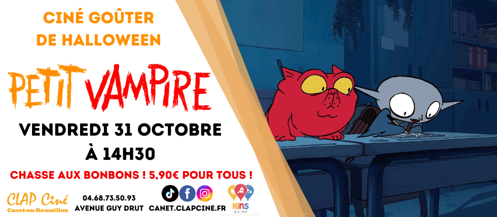 actualité CINE GOUTER HALLOWEEN