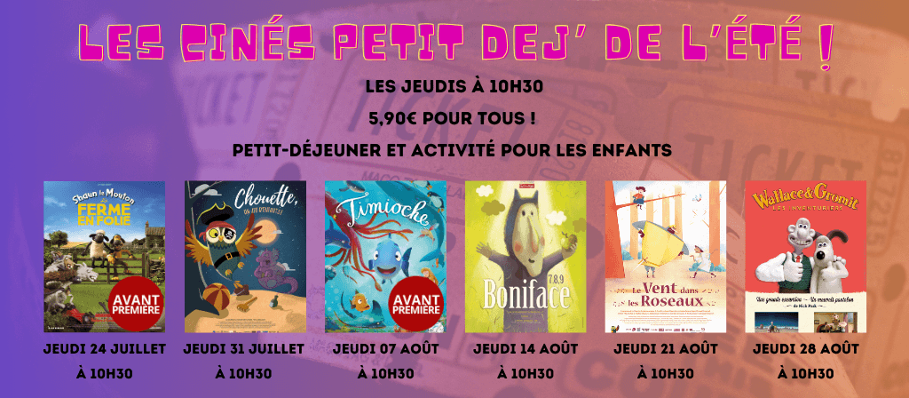 actualité CINE PETIT DEJ ETE