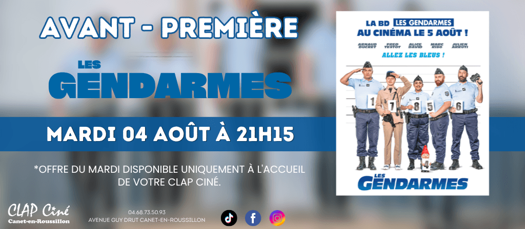 actualité Avant Première Gendarmes