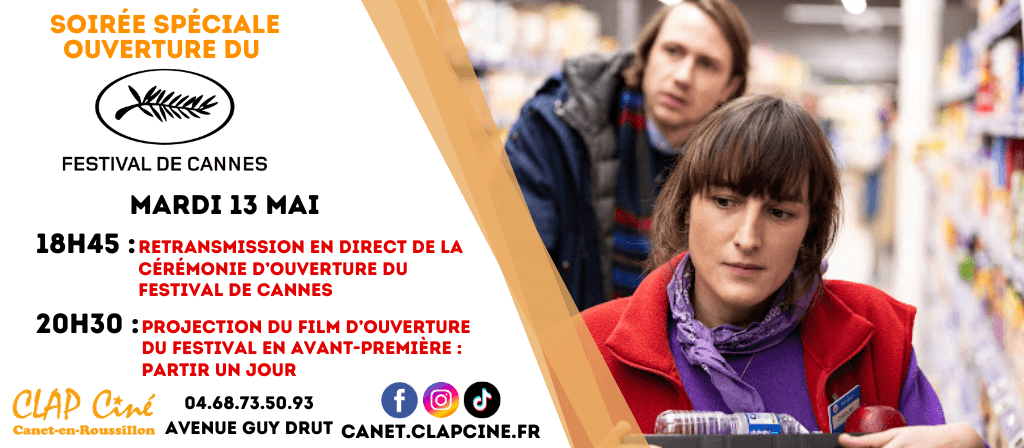 actualité OUVERTURE CANNES : AP PARTIR UN JOUR