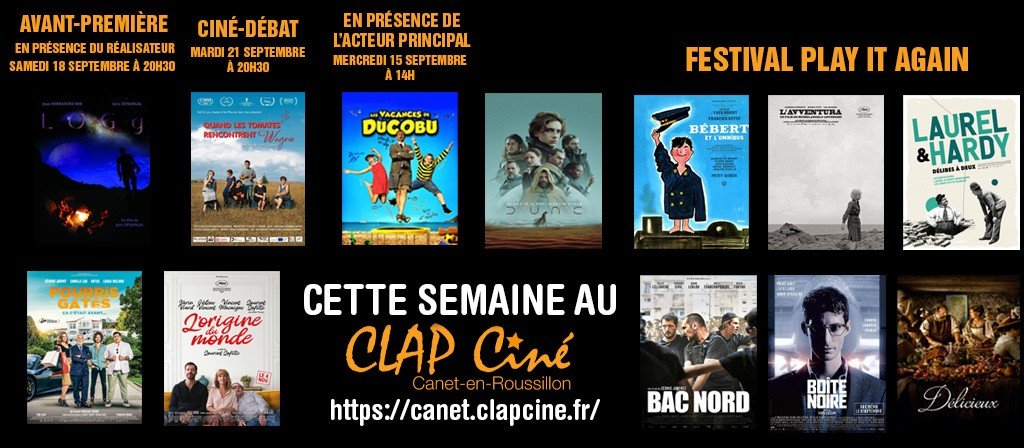 actualité films de la semaine du 15 au 21